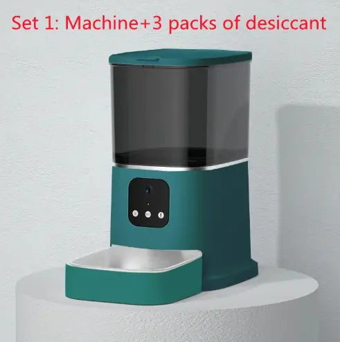 Automatic Pet Feeder with Camera